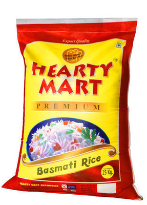 300-700 مم PP كيس الأرز المنسوج 25 كجم أكياس التعبئة دقيق القمح